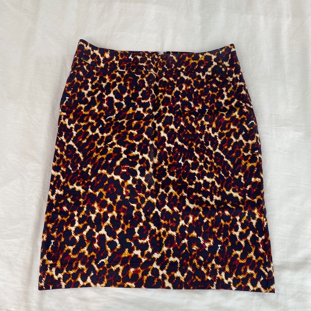 Print skirt